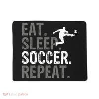 Eat Sleep Soccer Repeat - Soccer Graphic Mousepad thumb 0