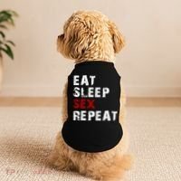 Eat Sleep Sex Repeat Doggie Tank thumb 2