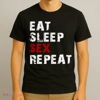 Eat Sleep Sex Repeat T-Shirt thumb 3
