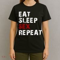 Eat Sleep Sex Repeat T-Shirt thumb 4