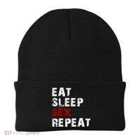 Eat Sleep Sex Repeat Beanie thumb 0