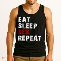 Eat Sleep Sex Repeat Tank Top thumb 3