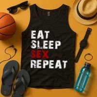 Eat Sleep Sex Repeat Tank Top thumb 4