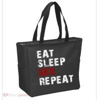 Eat Sleep Sex Repeat Tote Bag thumb 2
