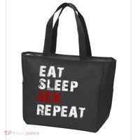 Eat Sleep Sex Repeat Tote Bag thumb 3