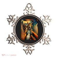 Expressionist Scream Squirrel Lovers Artistic Squirrel Ornament thumb 0