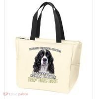 English Springer Spaniel Black Professional Human Trainer Tote Bag thumb 3