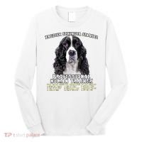 English Springer Spaniel Black Professional Human Trainer Long Sleeve Shirt thumb 0