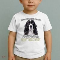 English Springer Spaniel Black Professional Human Trainer Toddler T-Shirt thumb 2