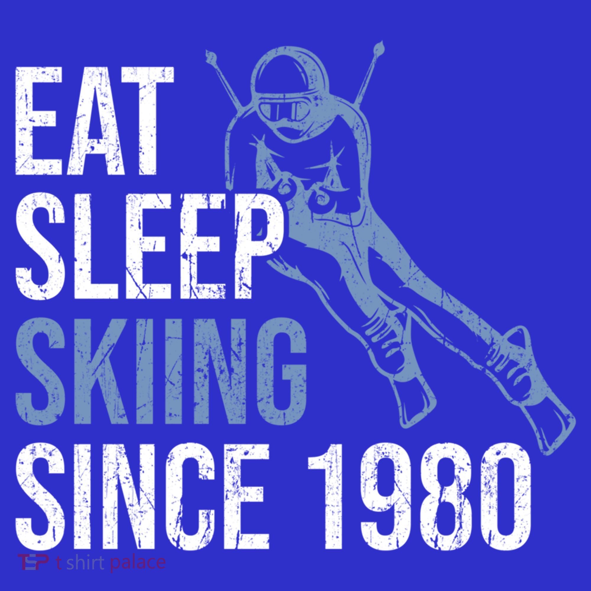 Eat Sleep Skiing Repeat Skier Sport Winter Addiction Ski Cute Gift Sweatshirt