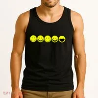 Emoji Smiley Smile Tank Top thumb 3