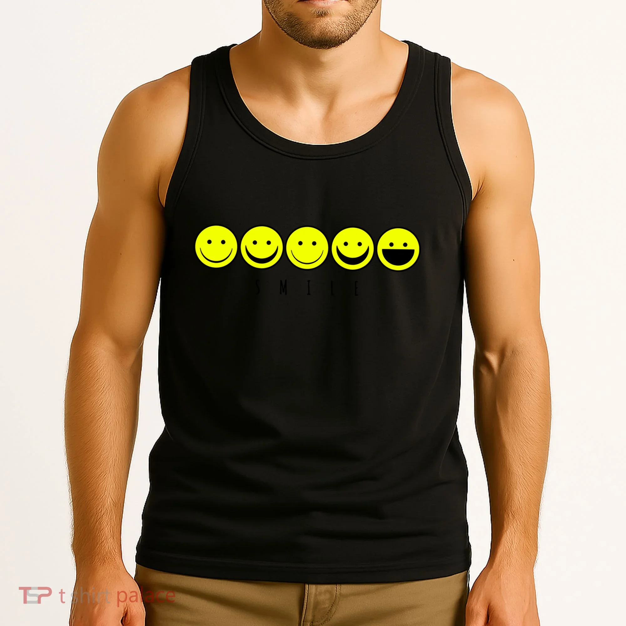 Emoji Smiley Smile Tank Top