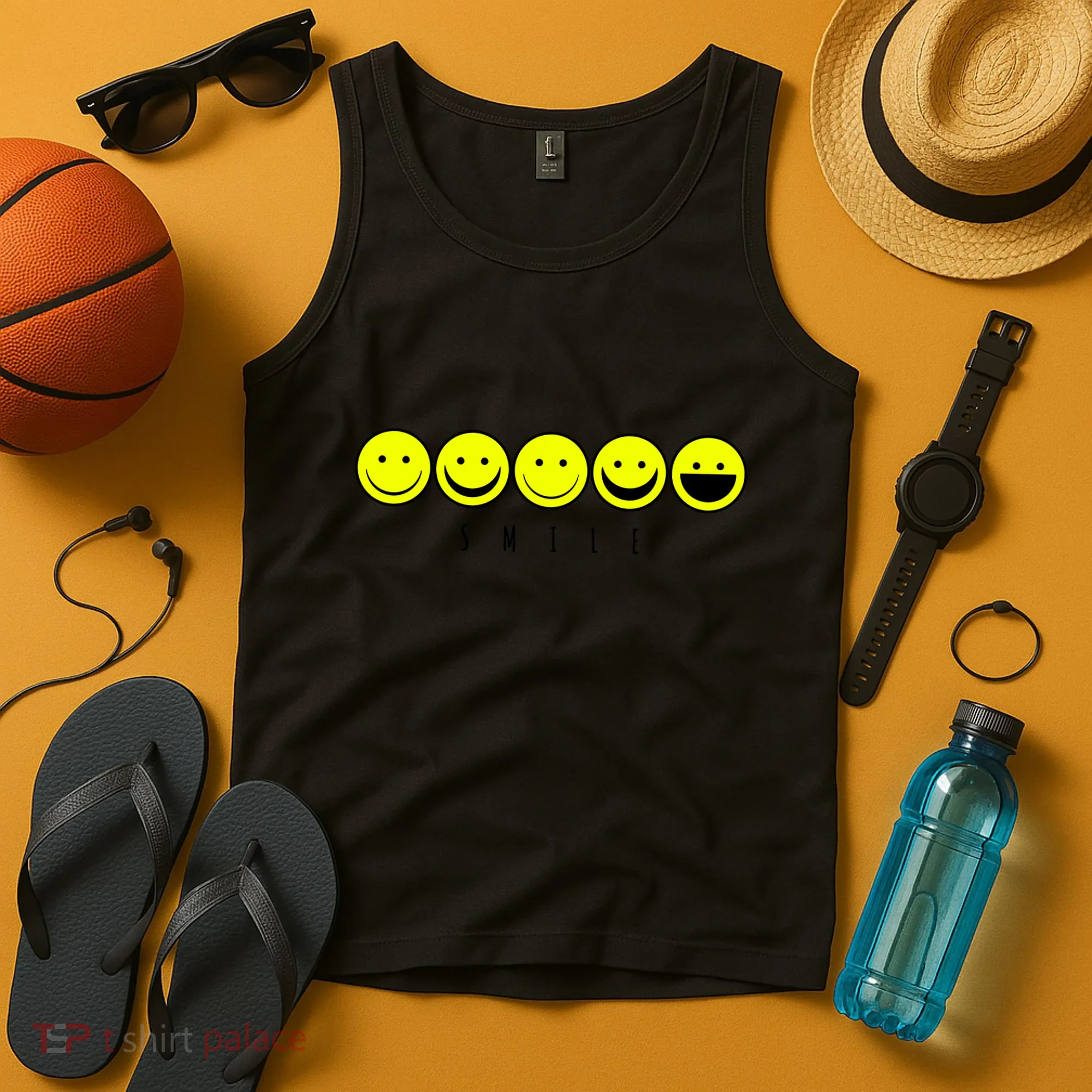 Emoji Smiley Smile Tank Top