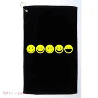 Emoji Smiley Smile Golf Towel thumb 0