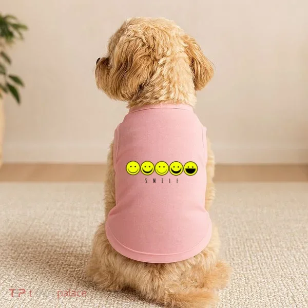 Emoji Smiley Smile Doggie Tank