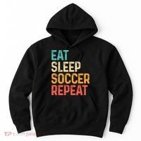 Eat Sleep Soccer Repeat Cool Soccer Lover Player Hoodie thumb 0