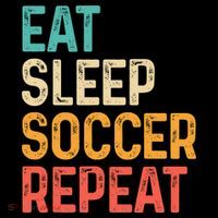 Eat Sleep Soccer Repeat Cool Soccer Lover Player Hoodie thumb 7