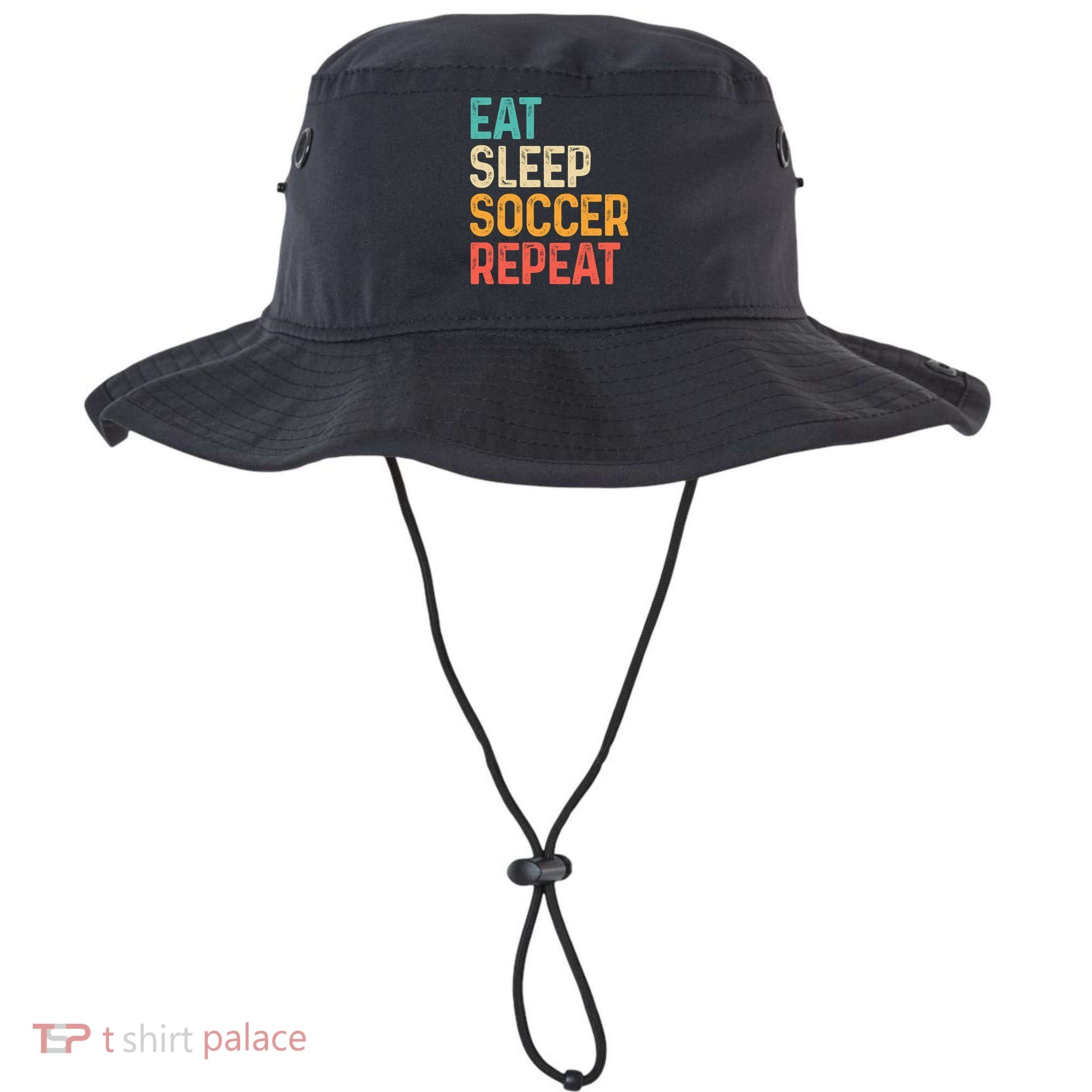 Eat Sleep Soccer Repeat Cool Soccer Lover Player Bucket Hat