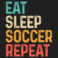 Eat Sleep Soccer Repeat Cool Soccer Lover Player Beanie thumb 2