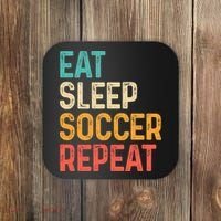 Eat Sleep Soccer Repeat Cool Soccer Lover Player Coaster thumb 0