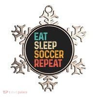 Eat Sleep Soccer Repeat Cool Soccer Lover Player Ornament thumb 0