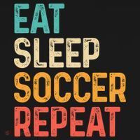Eat Sleep Soccer Repeat Cool Soccer Lover Player Women's Long Sleeve Shirt thumb 2