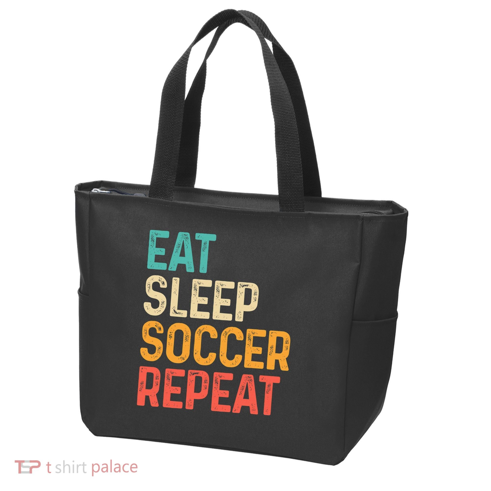 Eat Sleep Soccer Repeat Cool Soccer Lover Player Tote Bag
