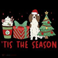 English Springer Spaniel Christmas Tis The Season Holiday Coffee Mug thumb 5
