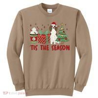 English Springer Spaniel Christmas Tis The Season Holiday Sweatshirt thumb 0