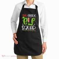 Elf Squad Second Grade Teacher Christmas 2nd Grade Teacher Apron thumb 2