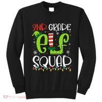 Elf Squad Second Grade Teacher Christmas 2nd Grade Teacher Sweatshirt thumb 0