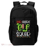 Elf Squad Second Grade Teacher Christmas 2nd Grade Teacher Backpack thumb 0