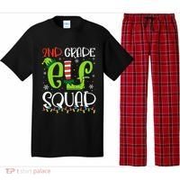 Elf Squad Second Grade Teacher Christmas 2nd Grade Teacher Pajama Set thumb 0