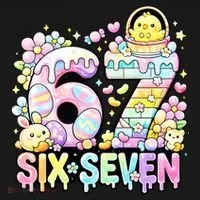 Easter Six Seven 67 Meme Cute 6-7 Funny Doggie Tank thumb 4