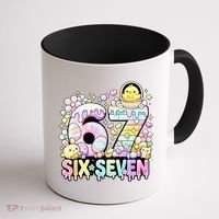 Easter Six Seven 67 Meme Cute 6-7 Funny Coffee Mug thumb 1