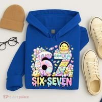 Easter Six Seven 67 Meme Cute 6-7 Funny Hoodie thumb 4