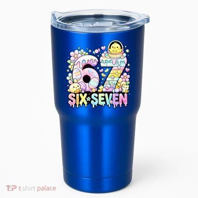 Easter Six Seven 67 Meme Cute 6-7 Funny Tumbler