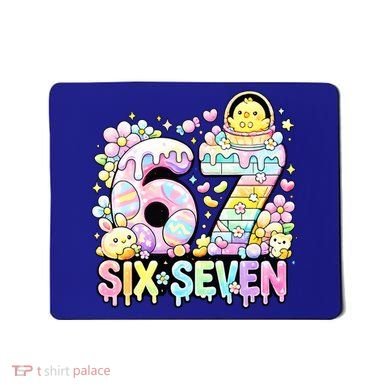 Easter Six Seven 67 Meme Cute 6-7 Funny Mousepad