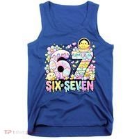 Easter Six Seven 67 Meme Cute 6-7 Funny Tank Top thumb 0