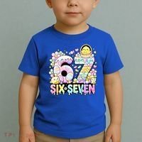 Easter Six Seven 67 Meme Cute 6-7 Funny Toddler T-Shirt thumb 2