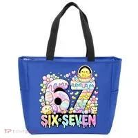 Easter Six Seven 67 Meme Cute 6-7 Funny Tote Bag thumb 0