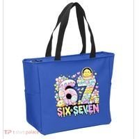 Easter Six Seven 67 Meme Cute 6-7 Funny Tote Bag thumb 2