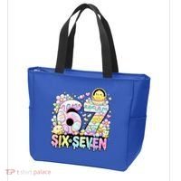 Easter Six Seven 67 Meme Cute 6-7 Funny Tote Bag thumb 3