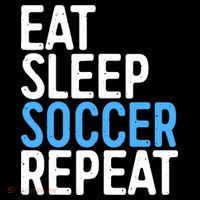 Eat Sleep Soccer Repeat Backpack thumb 2