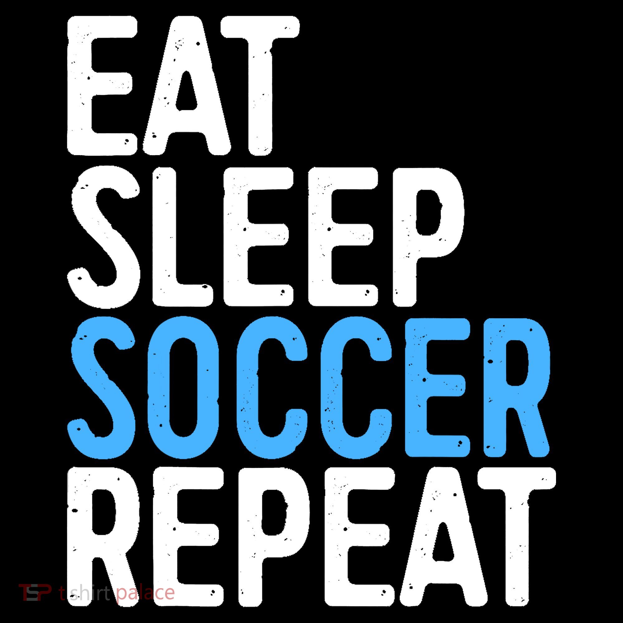 Eat Sleep Soccer Repeat Ornament