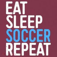 Eat Sleep Soccer Repeat 16oz Travel Tumbler thumb 2