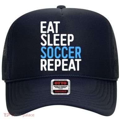 Eat Sleep Soccer Repeat Hat