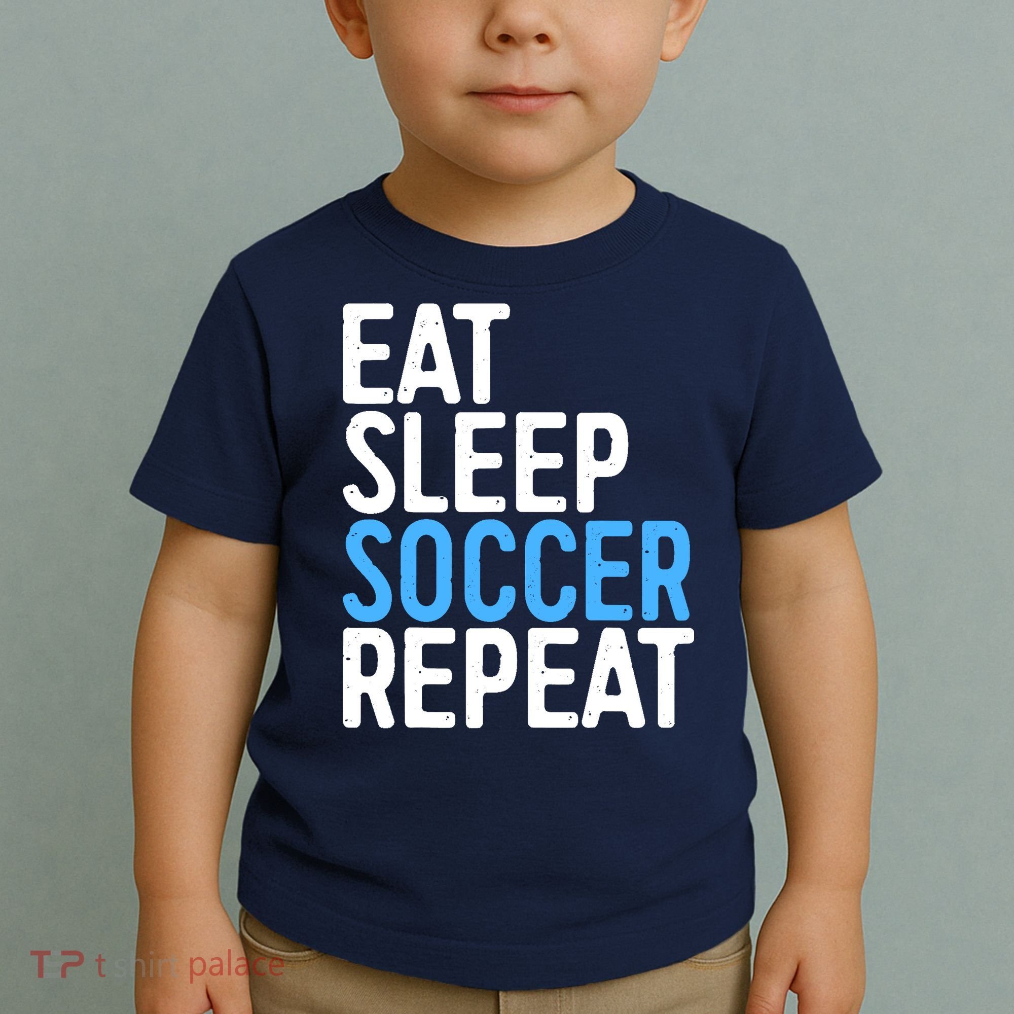 Eat Sleep Soccer Repeat Toddler T-Shirt