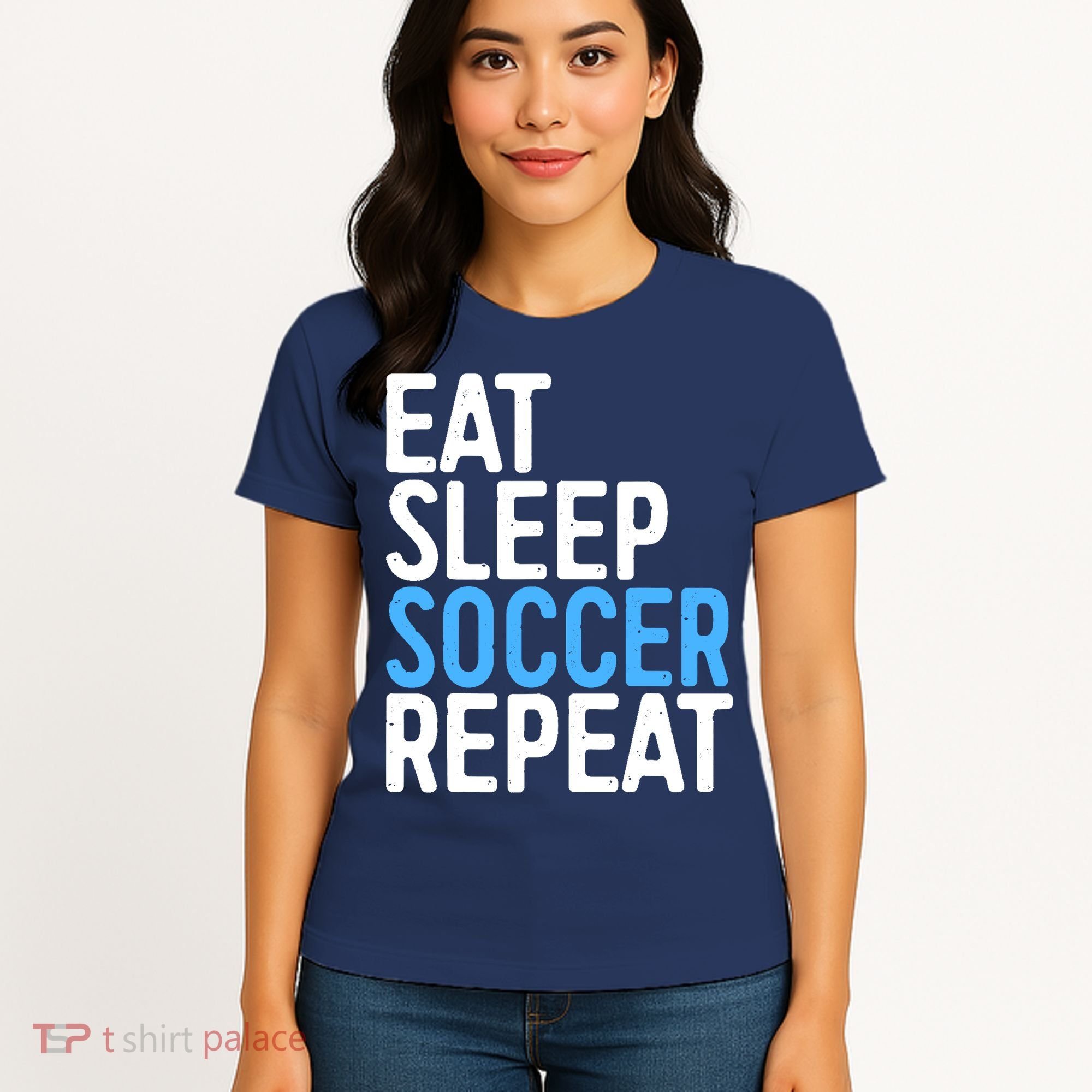 Eat Sleep Soccer Repeat Women's T-Shirt