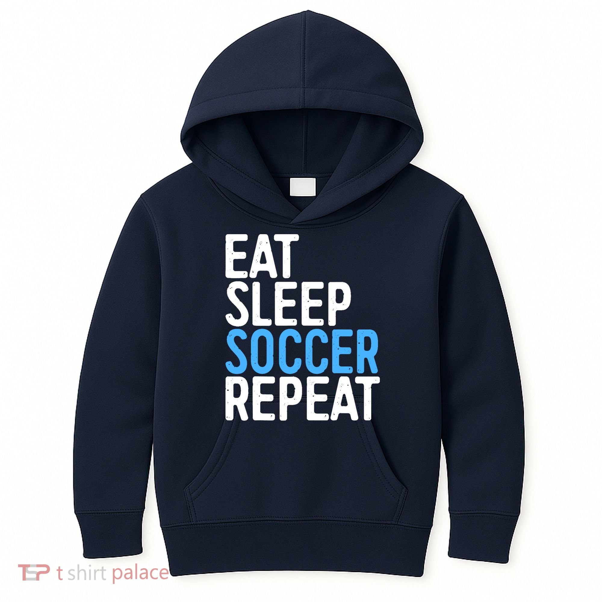 Eat Sleep Soccer Repeat Kids Hoodie